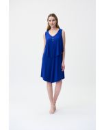 Joseph Ribkoff Royal Sleeveless Jersey Dress Style 222203-main