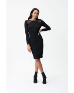 Joseph Ribkoff Black Dress Style 224252
