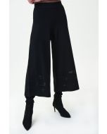 Joseph Ribkoff Black Wide Leg Pants Style 224948