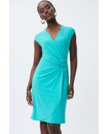 Joseph Ribkoff Palm Springs Sleeveless Wrap Dress Style 231138