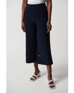 Joseph Ribkoff Midnight Blue Silky Knit Culotte Pants Style 231152