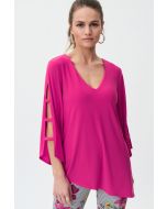 Joseph Ribkoff Dazzle Pink Tunic Style 231156