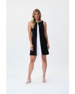 Joseph Ribkoff Black/Vanilla Dress Style 231193