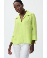 Joseph Ribkoff Exotic Lime Top Style 231263