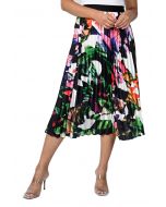 Frank Lyman Black/Multi Woven Skirt Style 231373