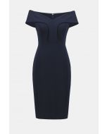 Joseph Ribkoff Midnight Blue Dress Style 231756