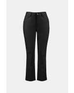 Joseph Ribkoff Black Leatherette Pants Style 231915