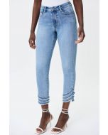 Joseph Ribkoff Vintage Blue Slim Cropped Jeans Style 232915