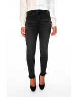 Frank Lyman Black Denim Jean Pants Style 234105U