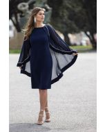 Frank Lyman Midnight Blue Dress Style 239150