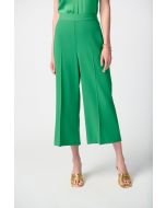 Joseph Ribkoff Island Green Pull-On Culotte Pants Style 241124
