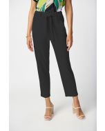 Joseph Ribkoff Black Silky Knit Jogger Pants Style 241226