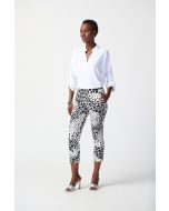 Joseph Ribkoff Vanilla/Multi Animal Print Pants Style 241264