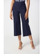 Joseph Ribkoff Midnight Blue Pull-On Culotte Pants Style 241273