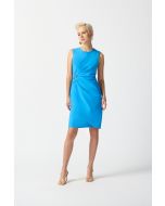 Joseph Ribkoff French Blue Sleeveless Sheath Dress Style 242151