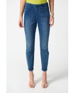 Joseph Ribkoff Denim Medium Blue Slim Fit Pull-On Jeans Style 242924