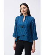 Joseph Ribkoff Nightfall Jacquard Swing Jacket Style 243128