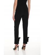 Frank Lyman Black Straight Pull-On Pants Style 244019