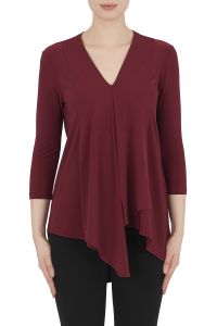 Joseph Ribkoff Imperial Red Top Style 161066