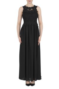 Joseph Ribkoff Black/Black Dress Style 191516