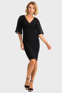 Joseph Ribkoff Black Dress Style 194013