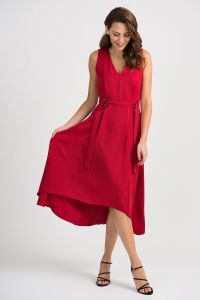 Joseph Ribkoff Lipstick Red Dress Style 201535