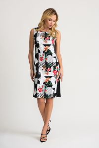 Joseph Ribkoff Vanilla/Multi Dress Style 202337