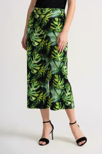 Joseph Ribkoff Black/Green/Multi Pants Style 202412