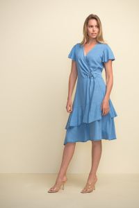 Joseph Ribkoff Light Blue Dress Style 211962