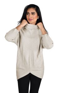 Frank Lyman Off-White Knit Sweater Style 213134U