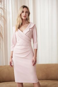 Joseph Ribkoff Rose Blazer Dress Style 221343