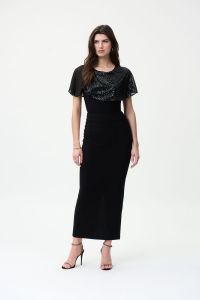 Joseph Ribkoff Black Skirt Style 224309