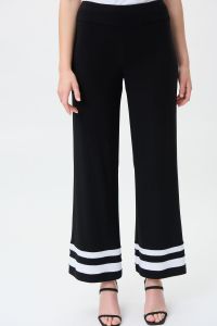 Joseph Ribkoff Black/Vanilla Pants Style 231031