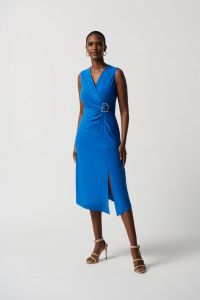 Joseph Ribkoff Blue Oasis Dress Style 231052