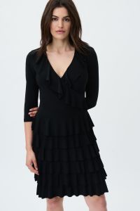 Joseph Ribkoff Black Dress Style 231081