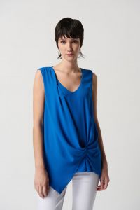 Joseph Ribkoff Blue Oasis Sleeveless Top Style 231182