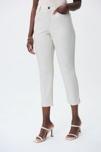 Joseph Ribkoff Moonstone Leatherette Pants Style 231915
