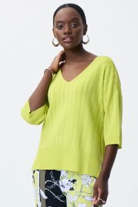 Joseph Ribkoff Exotic Lime Top Style 231944