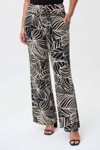 Joseph Ribkoff Black/Multi Pants Style 232253