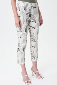 Joseph Ribkoff Vanilla/Multi Denim Pants Style 232913