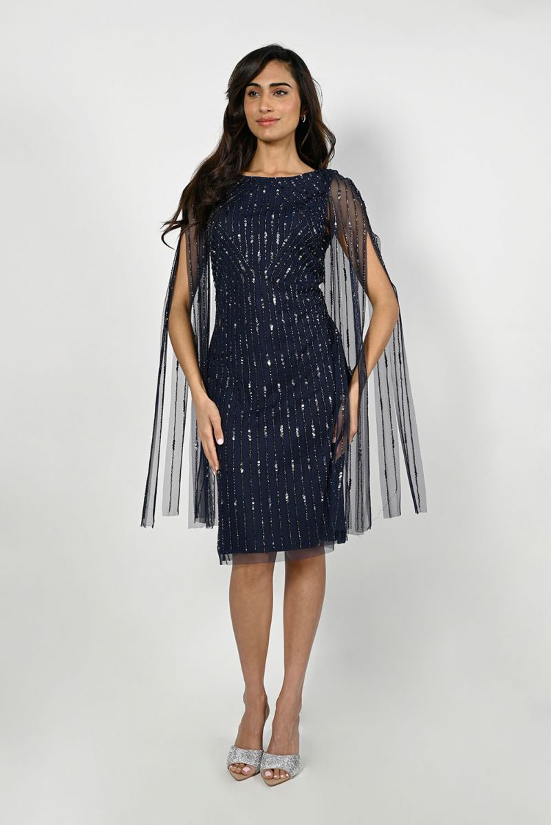 Frank Lyman Midnight Blue Dress Style 229401I