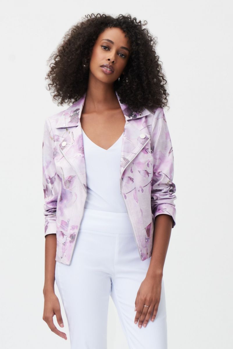 Joseph Ribkoff Lilac/Multi Jacket Style 232918