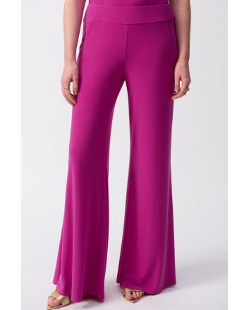 Joseph Ribkoff Purple Orchid Classic Palazzo Pant Style 161096.