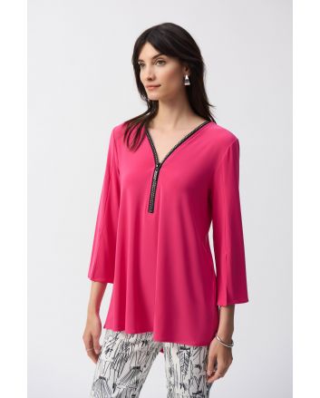 Joseph Ribkoff Geranium Fit and Flare Tunic Style 243314