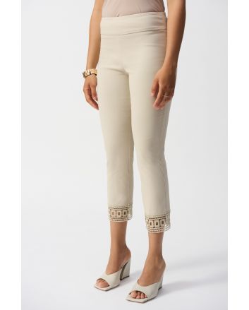 Joseph Ribkoff Moonstone Cropped Pull-On Pants Style 251053