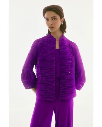 Joseph Ribkoff Purple Orchid Cascade 2 Piece Set Style 251756