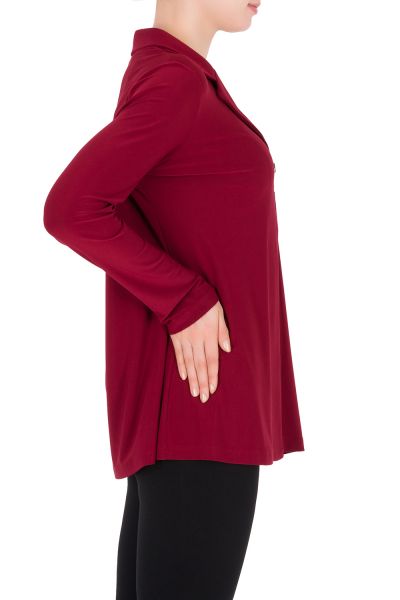 Joseph Ribkoff Cranberry Cover Up Style 183130