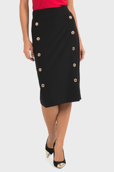 Joseph Ribkoff Black Skirt Style 193090