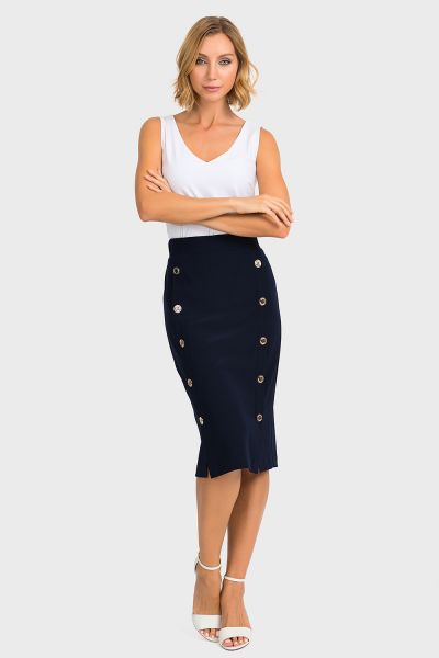 Joseph Ribkoff Midnight Blue Skirt Style 193090