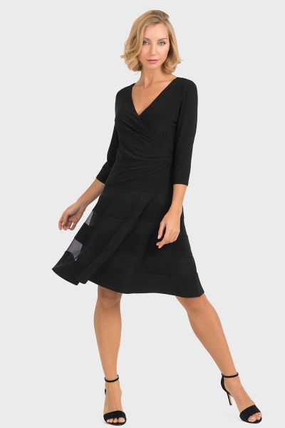 Joseph Ribkoff Black Dress Style 193293